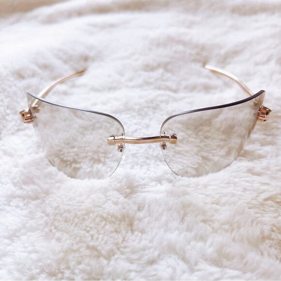 Ophelia Clear Floral Chic Sunglasses - Picture 4 of 10